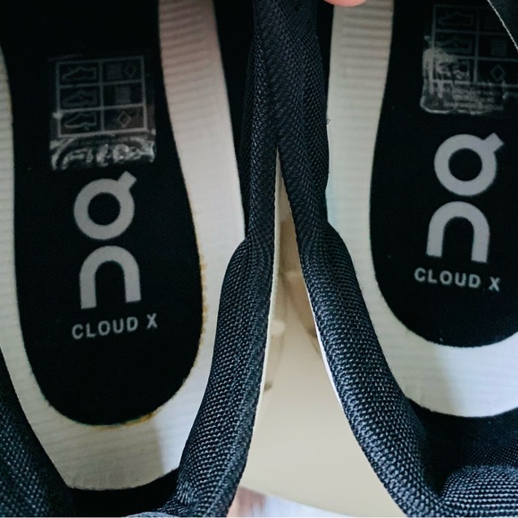 On Running Cloud X White Sneakers - Picture 9 of 10